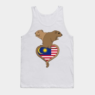 Gerbil Malaysia (dark) Tank Top